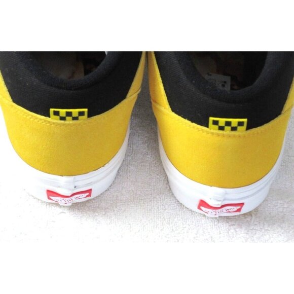 COPY - Vans x Bruce Lee Women's Skate Half Cab Black Yellow Suede Canvas shoes - Picture 6 of 6